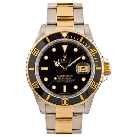 rolex 16613 nero|rolex submariner 16613 for sale.